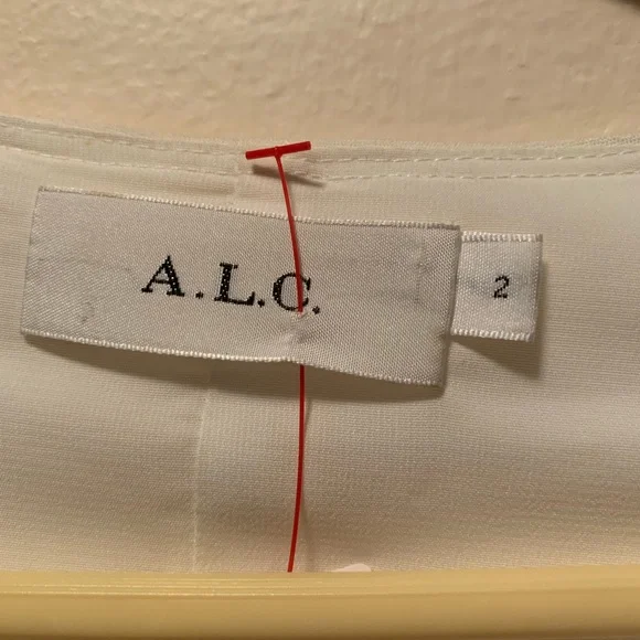 ALC Carter Zip Front Crepe Dress - Picture 3 of 9